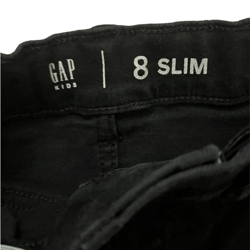 Gap Boys 8 Slim Jeans Black